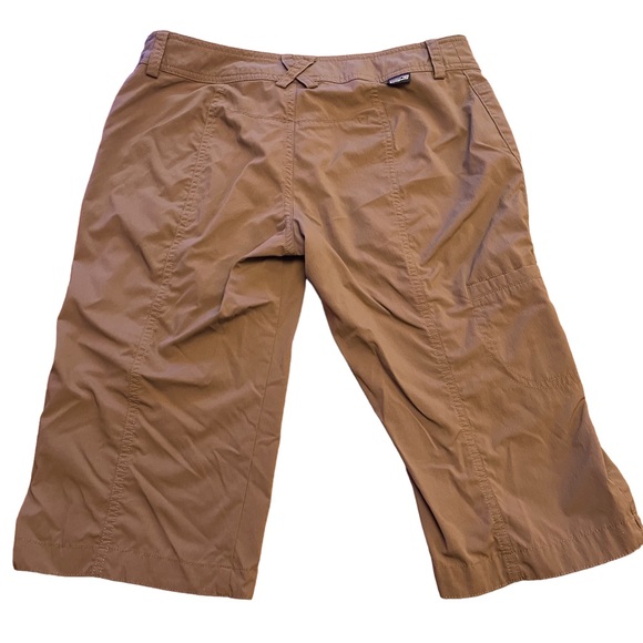Patagonia Brown Roll Up Bermuda Solimar Shorts Sz 4 - Picture 3 of 9